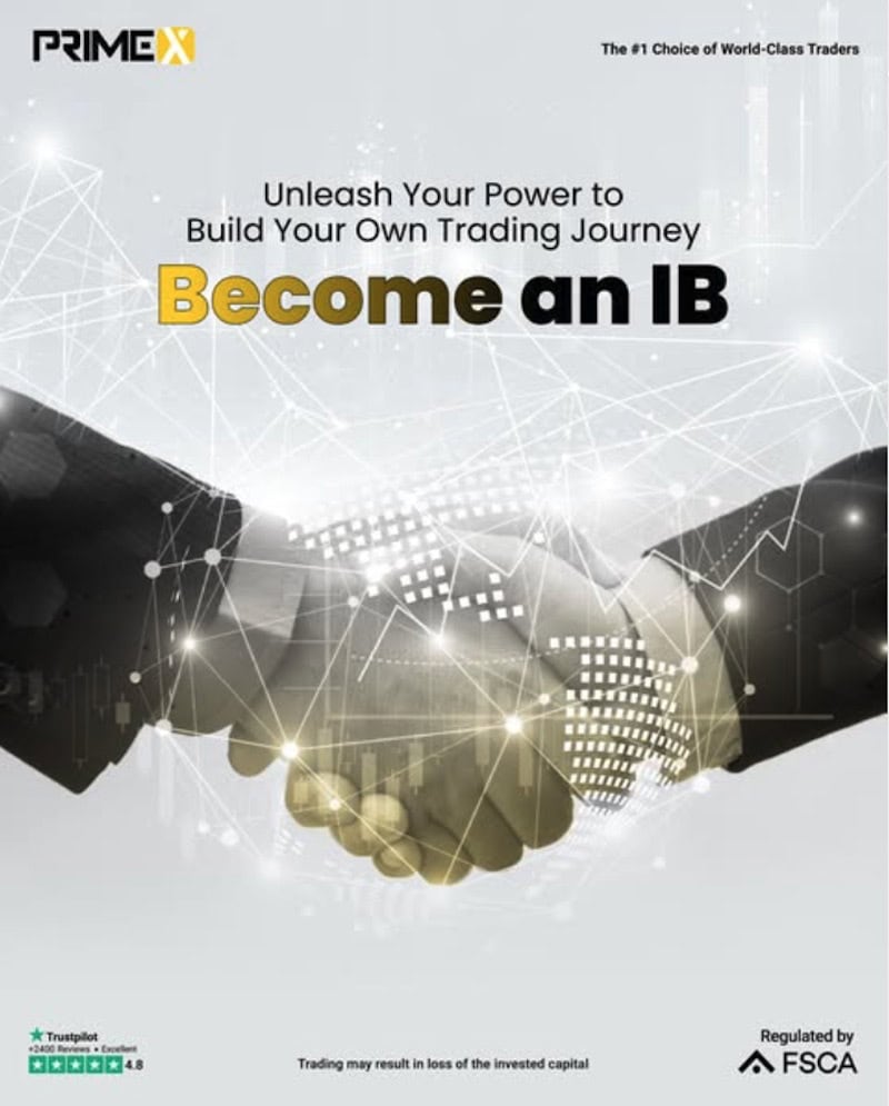 PrimeX Capital Launches New Introducing Broker Program with Up to $500K in Rewards